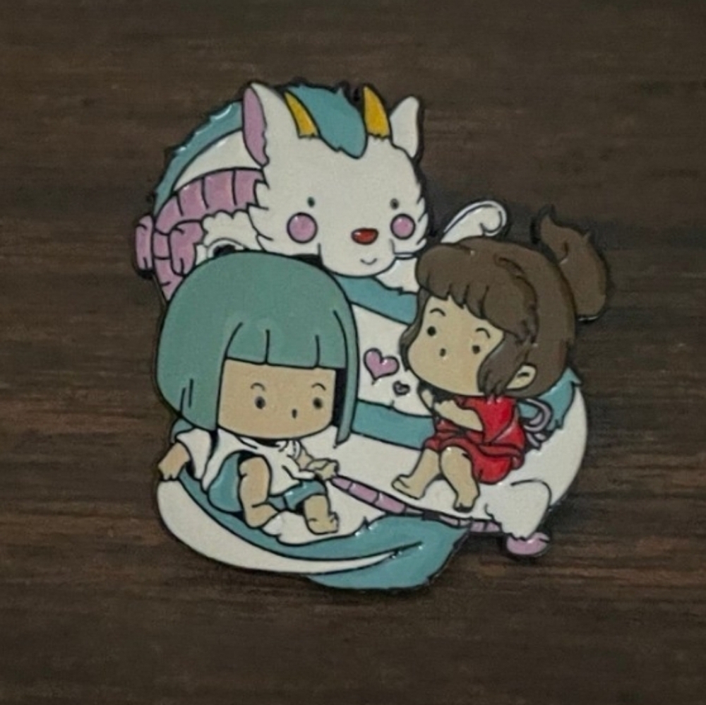 Cute Anime-Inspired Enamel Pin Spirited Away Studio Ghibli Movie